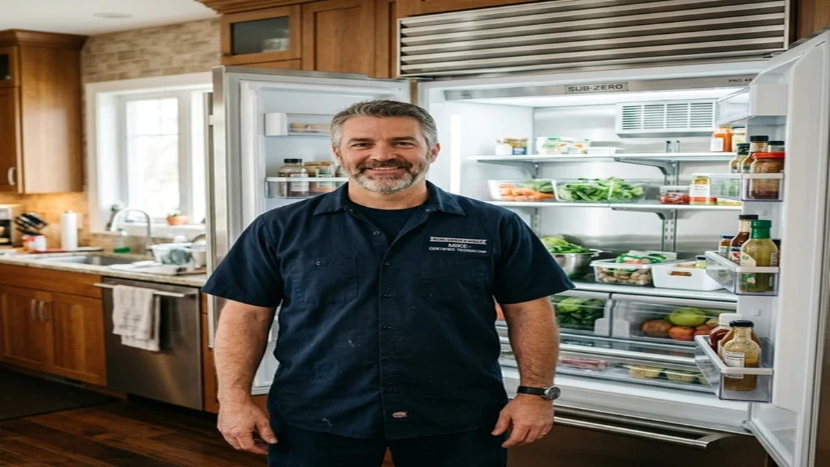 Sub Zero technician in Grayhawk Scottsdale